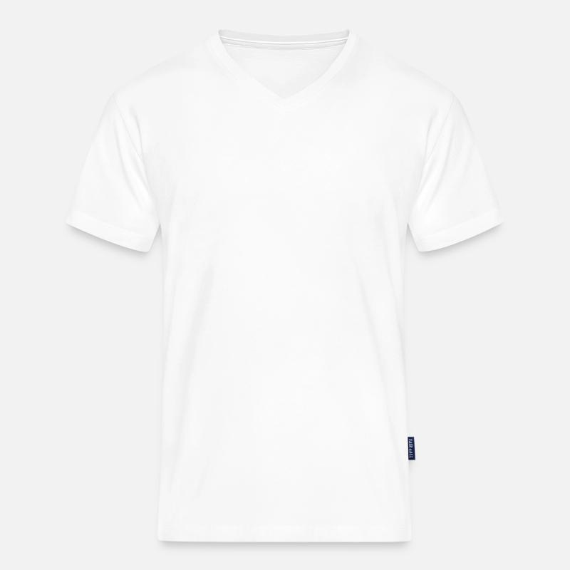 T-shirt ecologica da uomo con scollo a V