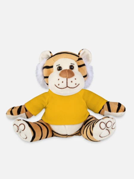 Plush Tiger - sun yellow - Front