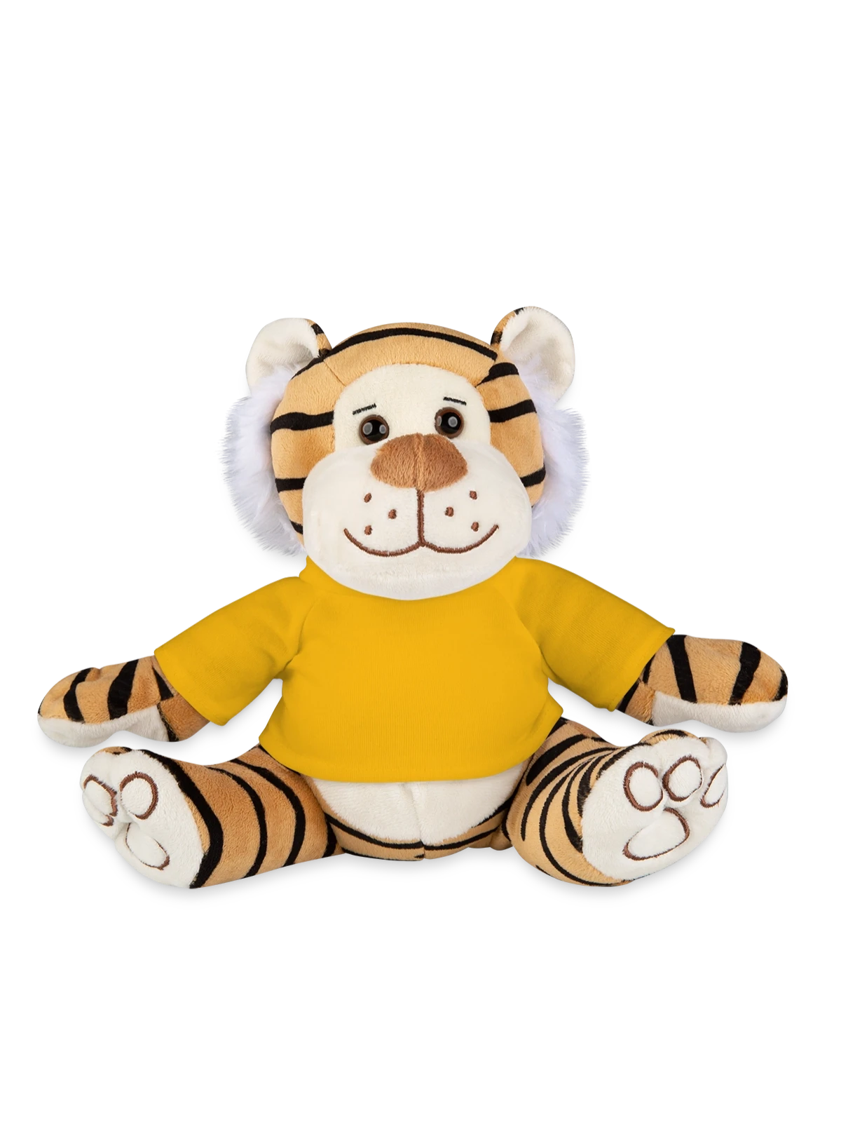 Plush Tiger - sun yellow - Front