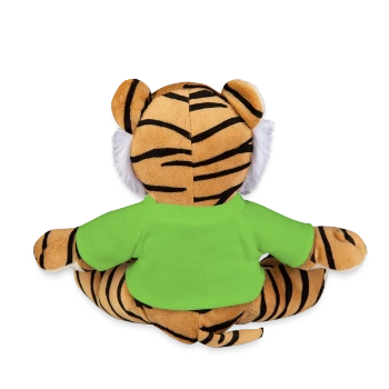 Plush Tiger - light green - Back