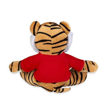 Plush Tiger - red - Back