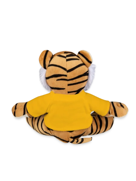 Plush Tiger - sun yellow - Back