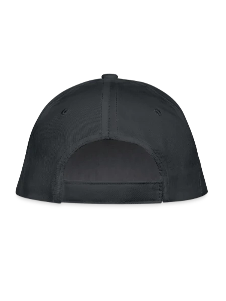 Bio-Baseballkappe - Graphite - Hinten