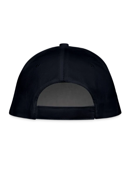 Organic Baseball Cap - navy - Back
