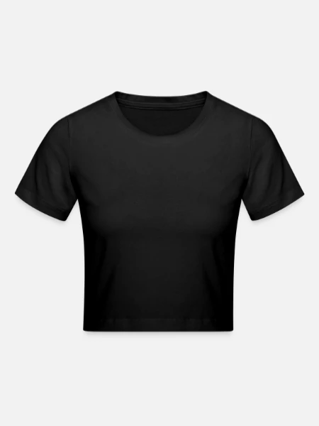 Crop top - noir - Devant