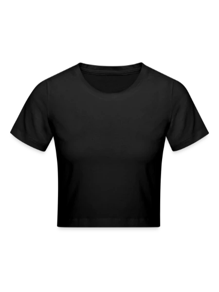 Crop top - noir - Devant