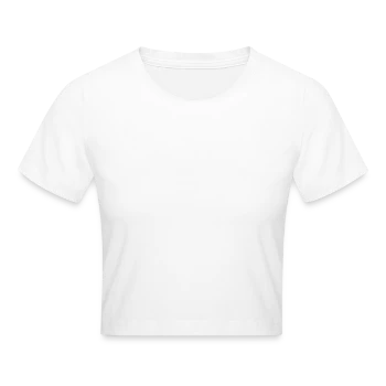 Crop top - blanc