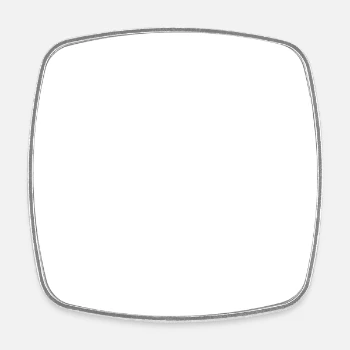 Firkantet køleskabsmagnet