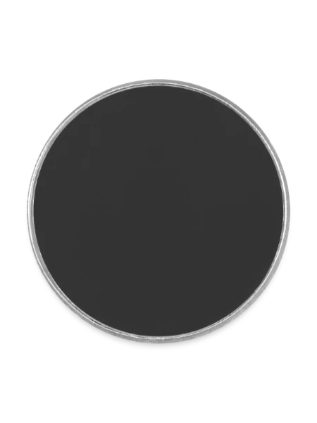 Round  fridge magnet - white - Back
