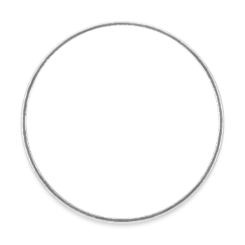 Magnet rond - blanc