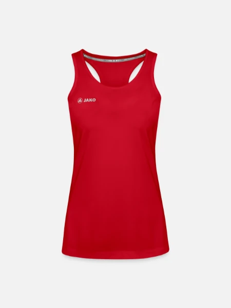 JAKO Women's Tank Top Run 2.0 - red - Front