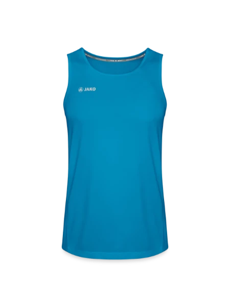 JAKO Männer Tanktop Run 2.0 - Saphirblau - Vorne
