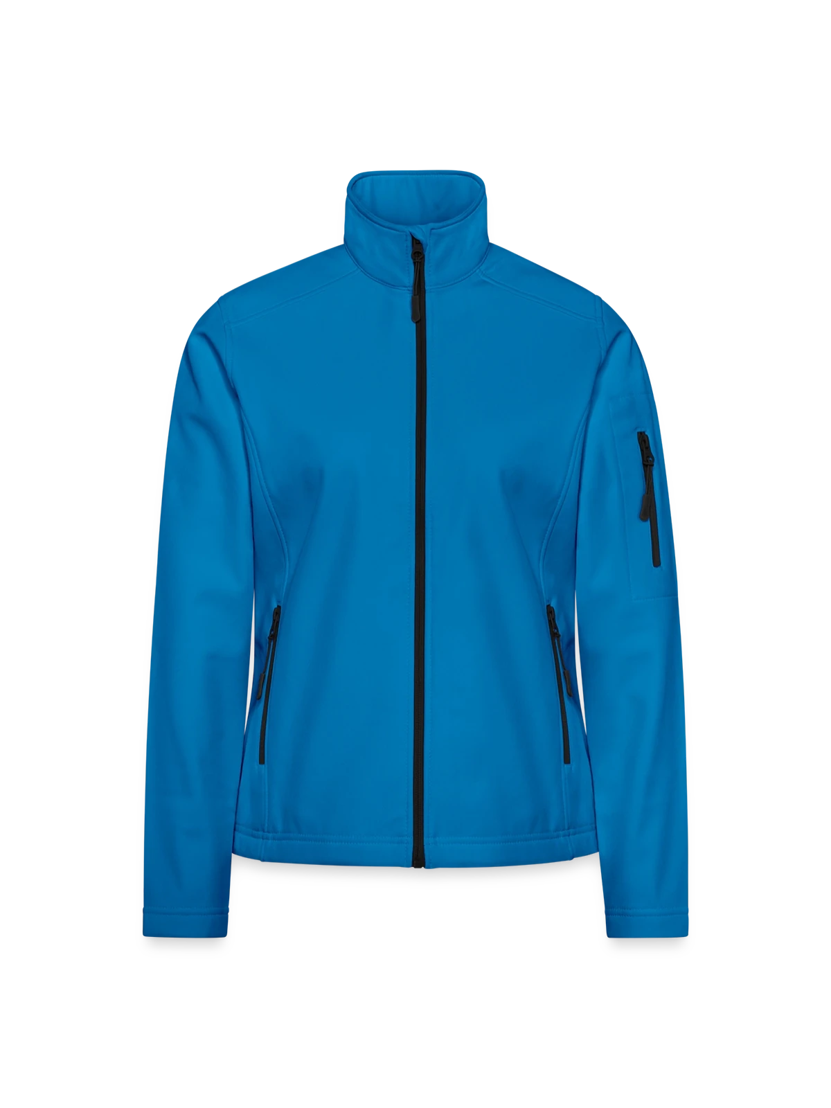 Women's Softshell Jacket - light blue - Front
