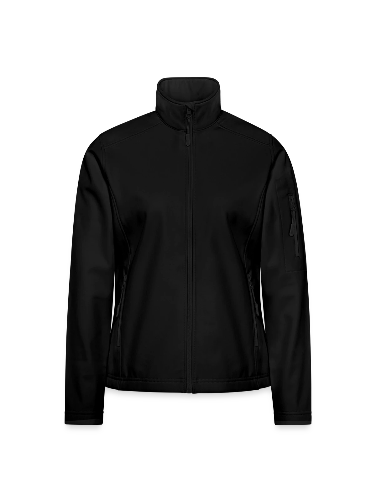 Women's Softshell Jacket - black - Front