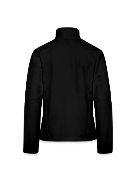 Women's Softshell Jacket - black - Back