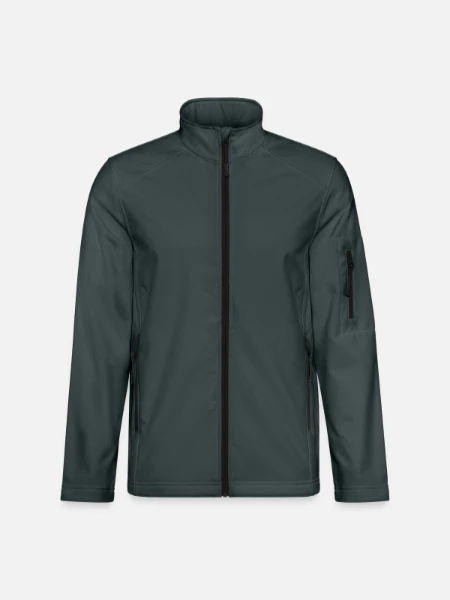 Unisex Softshell Jacket - mouse grey - Front