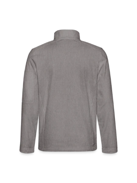 Unisex Softshell Jacket - heather grey - Back