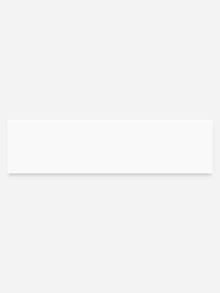 Bumper Sticker - white matte - Front