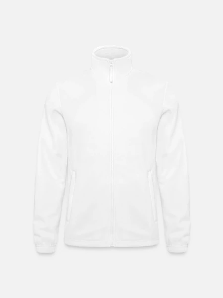 Men's Fleece Jacket North  - white - Front