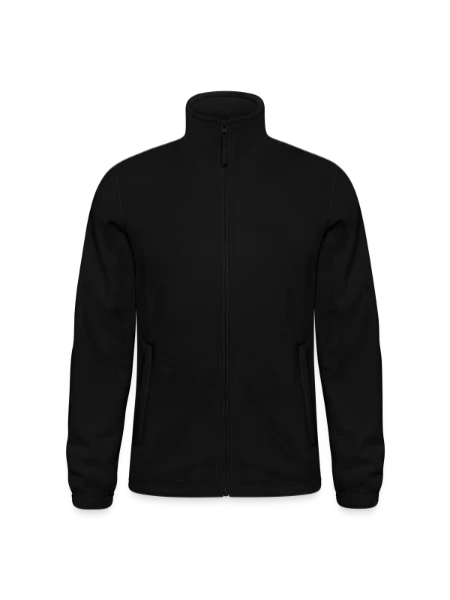 Männer Fleecejacke North - Schwarz - Vorne