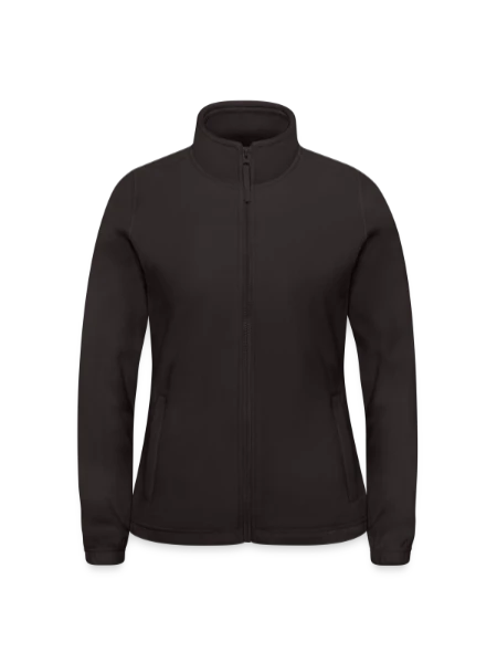 Frauen Fleecejacke North - Dunkelbraun - Vorne