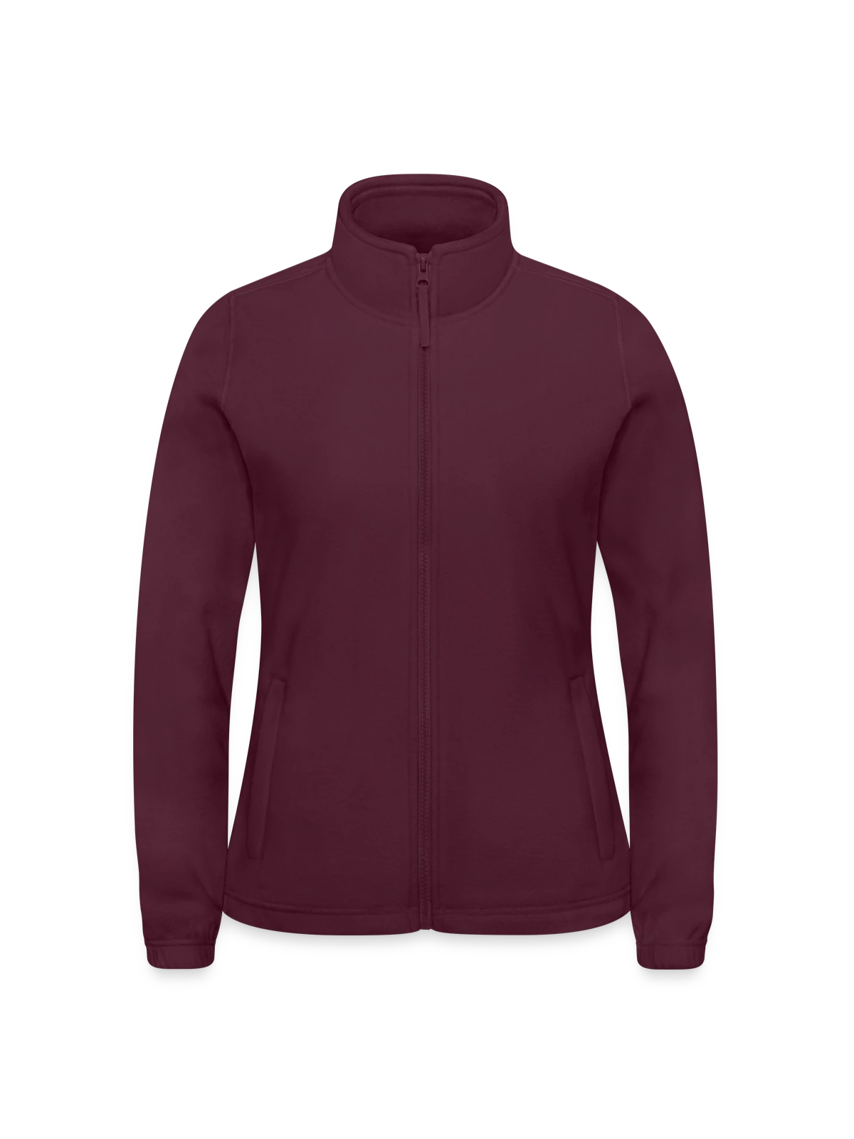 Women's Fleece Jacket North - burgundy - Front