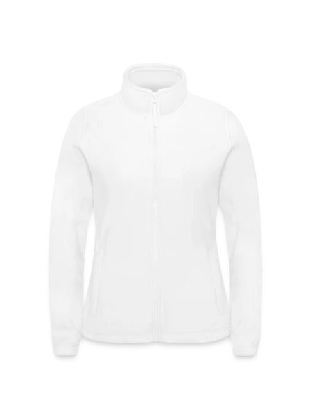 Frauen Fleecejacke North - Weiß - Vorne