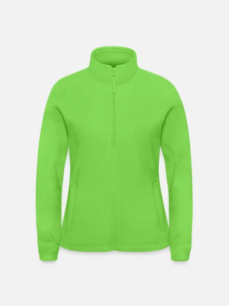 Women's Fleece Jacket North - light green - Front