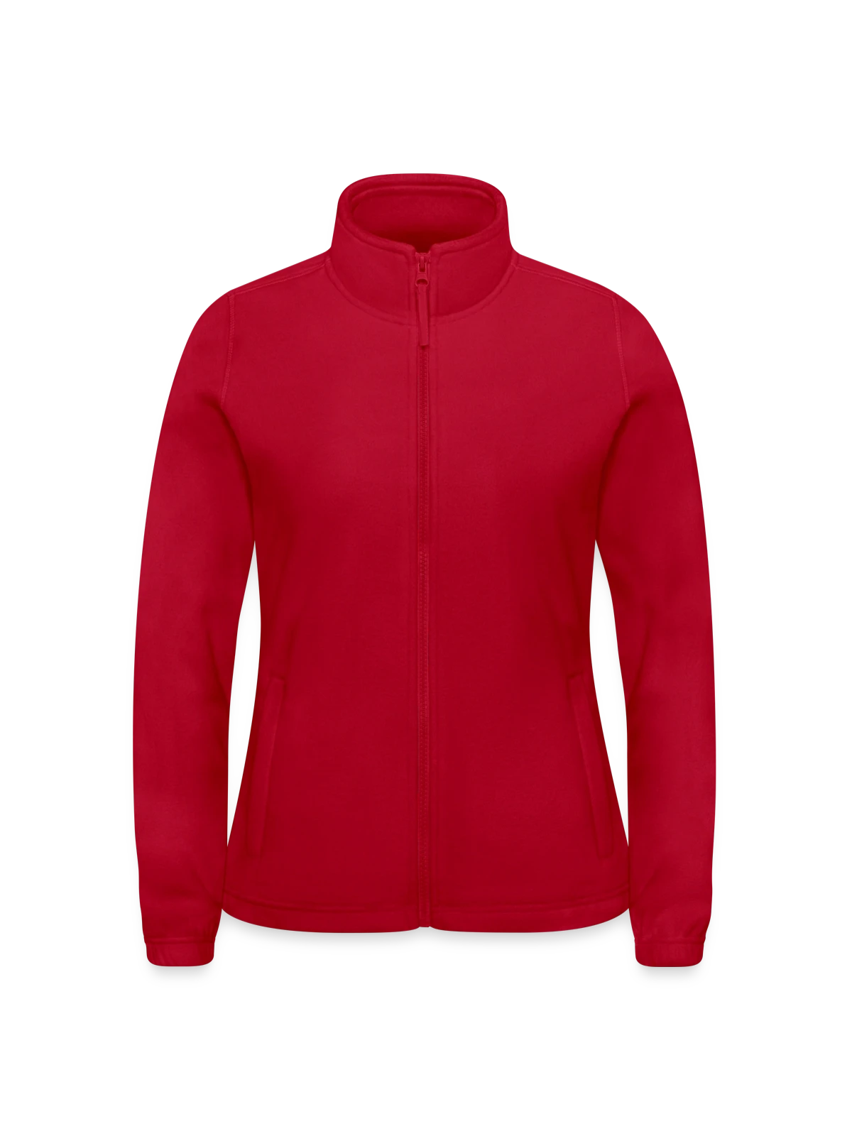 Women's Fleece Jacket North - red - Front