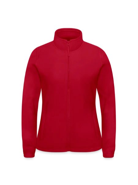 Veste polaire North Femme - rouge - Devant