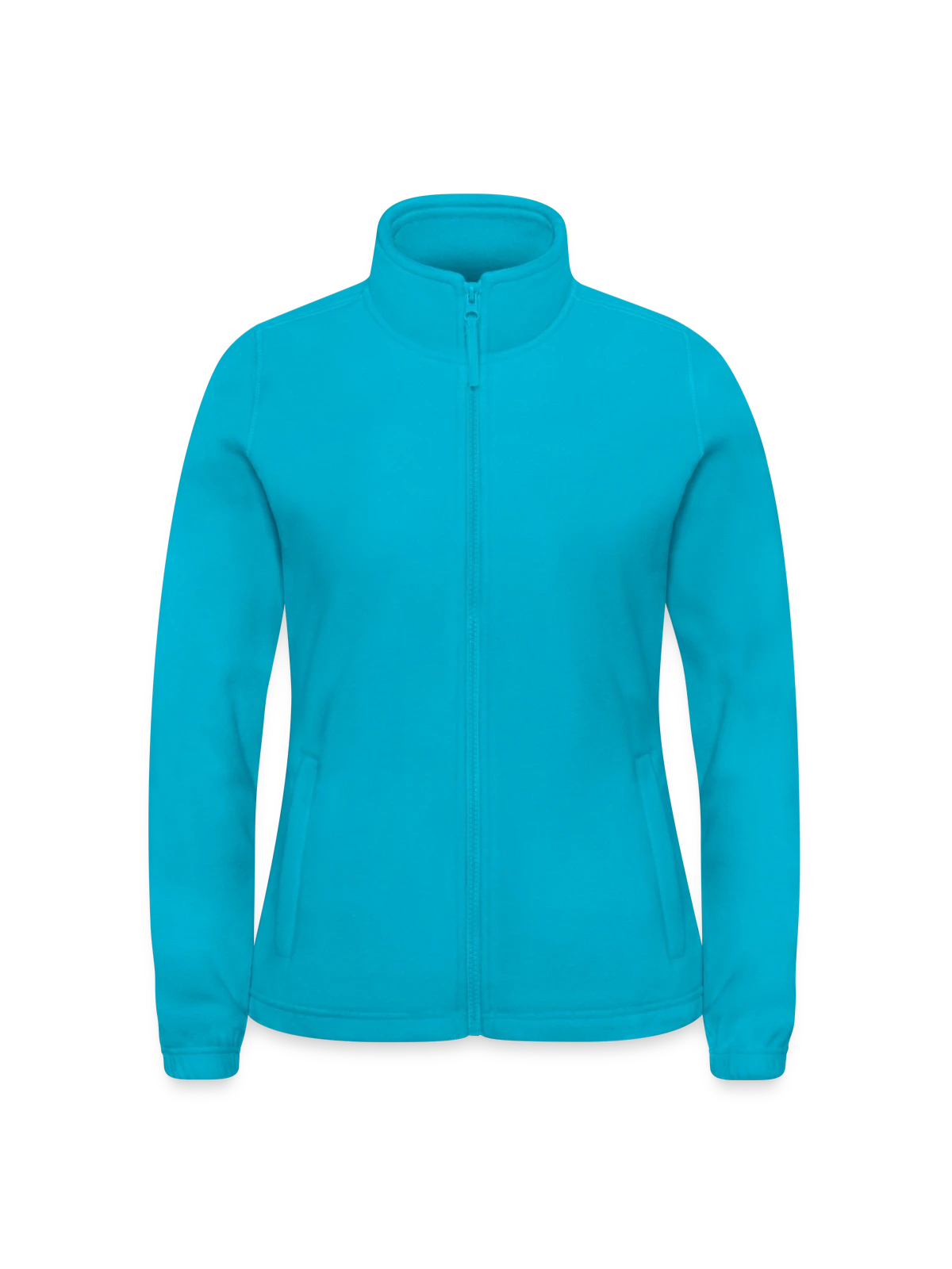 Women's Fleece Jacket North - aqua - Front