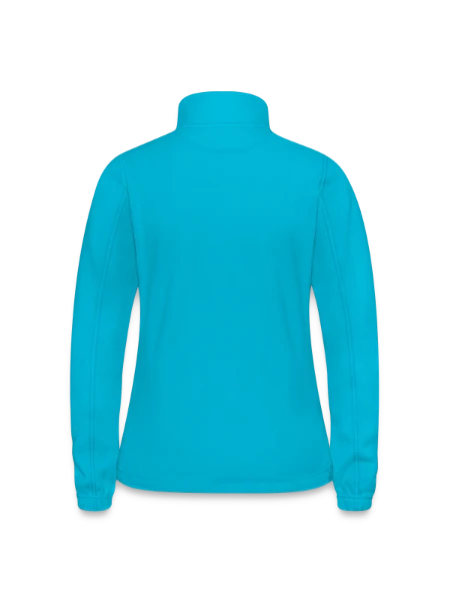 Women's Fleece Jacket North - aqua - Back
