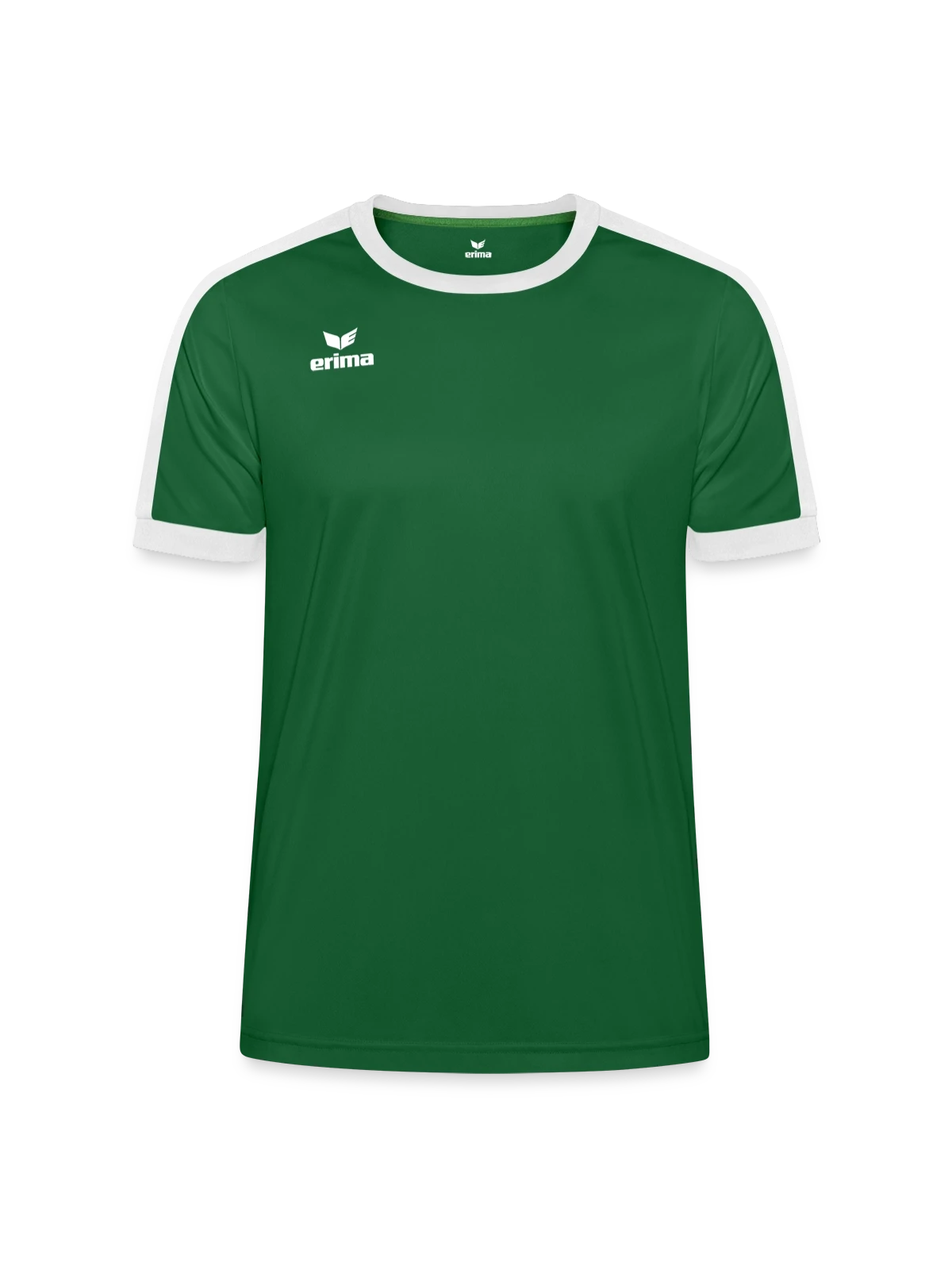Erima Unisex Retro Star Jersey - green/white - Front