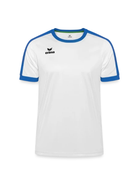 ERIMA Unisex Retro Star Trikot - Weiß/Royalblau - Vorne