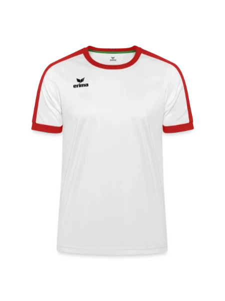Maillot Retro Star Erima unisexe - blanc/rouge - Devant