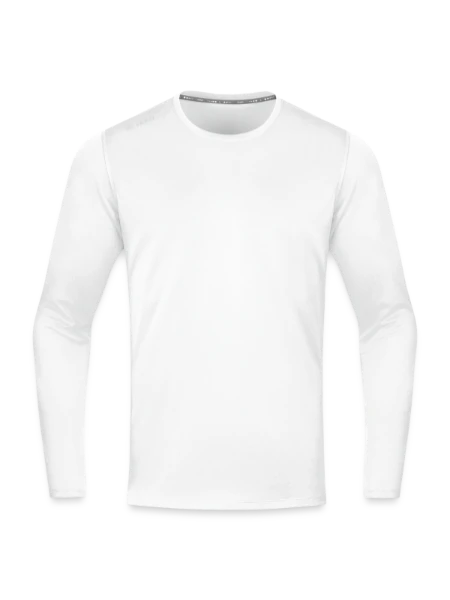 JAKO Longsleeve Run 2.0 - Weiß - Vorne