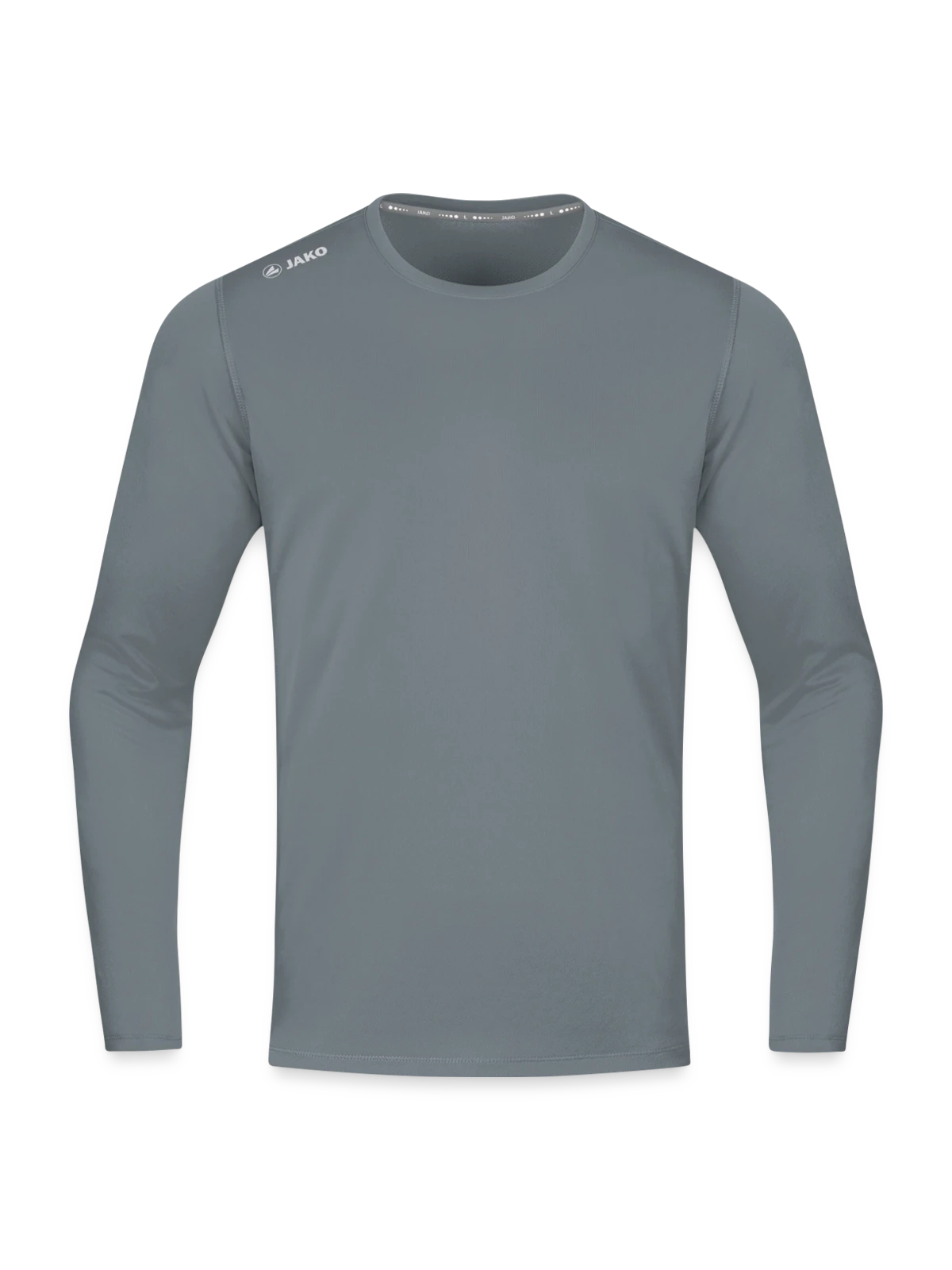 JAKO Long Sleeve Run 2.0 - grey - Front