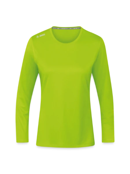 JAKO Frauen Longsleeve Run 2.0 - Neongrün - Vorne