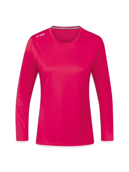 JAKO Women's Long Sleeve Run 2.0  - dark pink - Front