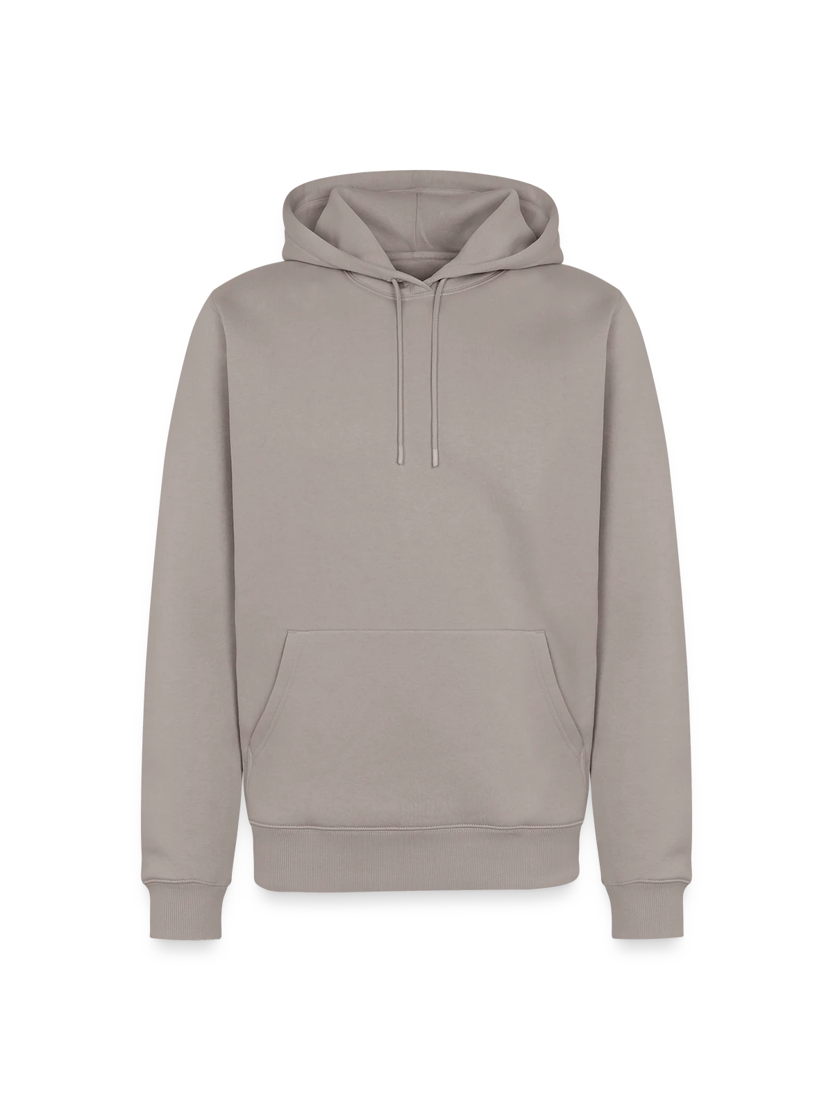 Men’s Premium Organic Hoodie - taupe - Front