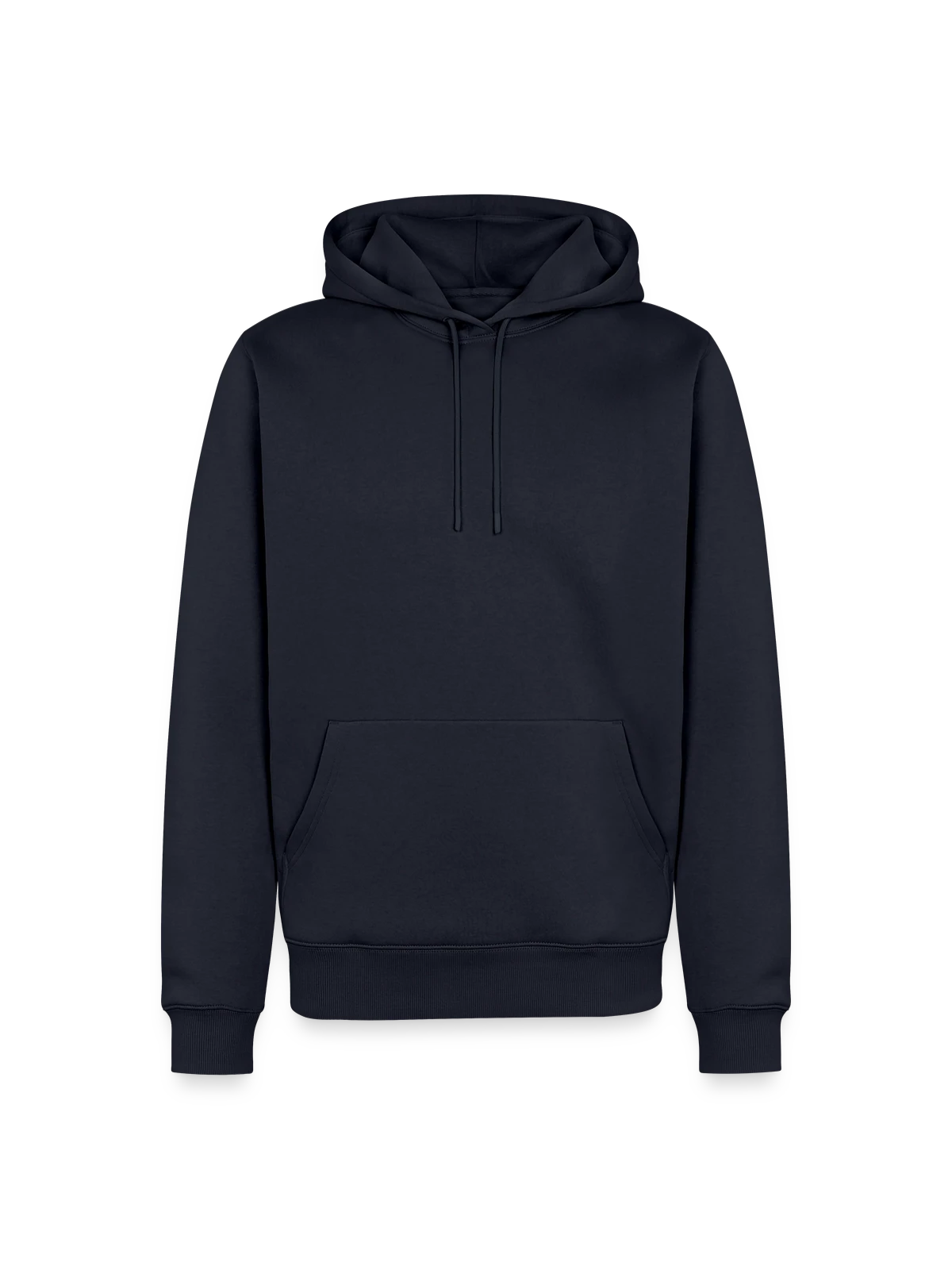 Men’s Premium Organic Hoodie - navy - Front