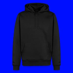 Felpa con cappuccio ecologica premium da uomo