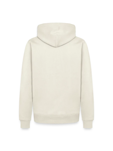 Men’s Premium Organic Hoodie - off white - Back
