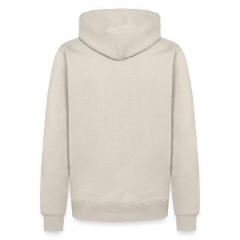 Felpa con cappuccio ecologica premium da uomo