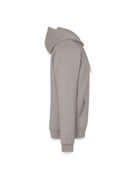 Men’s Premium Organic Hoodie - taupe - Right