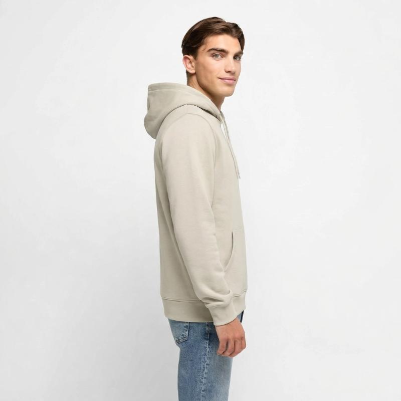 Herre Premium økologisk hoodie