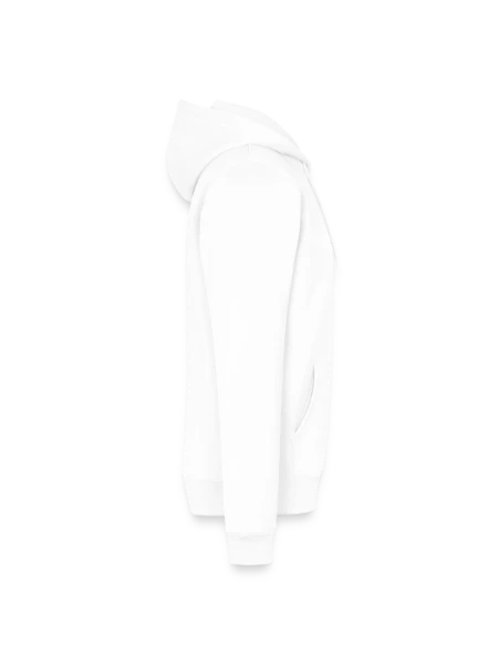 Männer Premium Bio Hoodie - Weiß - Rechts