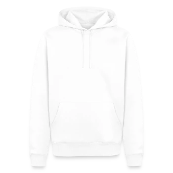 Sweat à capuche Premium bio Homme - blanc