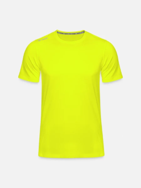 JAKO Kids' T-Shirt Run 2.0 - neon yellow - Front
