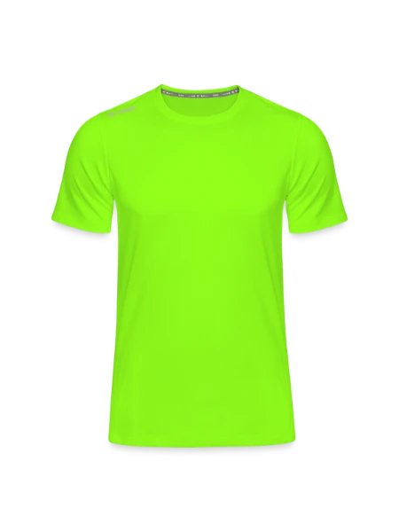 JAKO Teenager T-Shirt Run 2.0 - Neongrün - Vorne